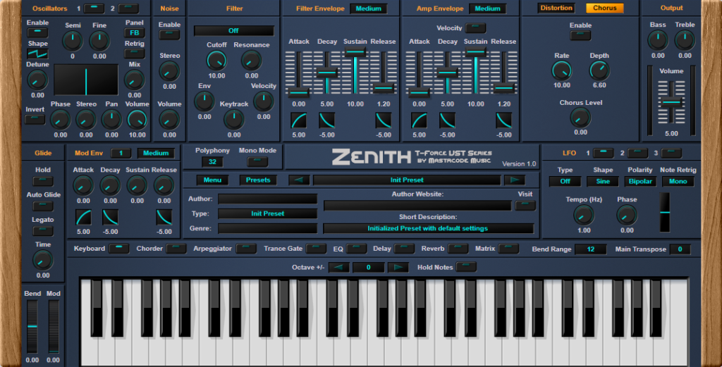 FREE Roland-Inspired Synth Zenith By T-Force