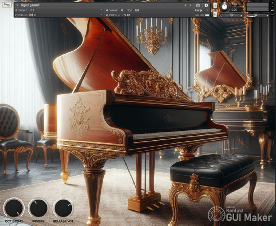 Rigid Audio Drops Free Rigid Grand Piano Instrument for Kontakt