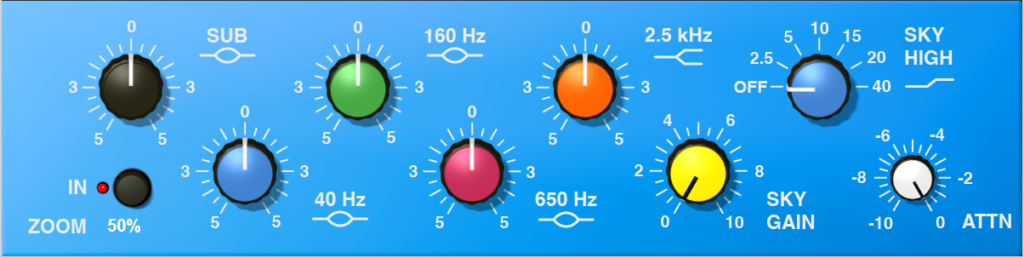 FREE EQ Plugin 'Sky Blue EQ4'