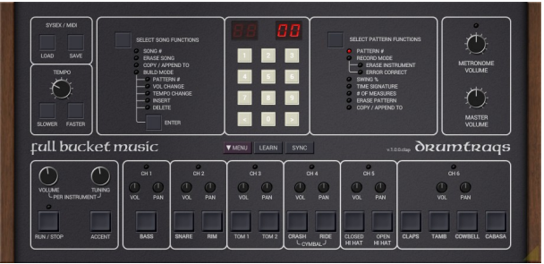 drumtraqs free drum machine