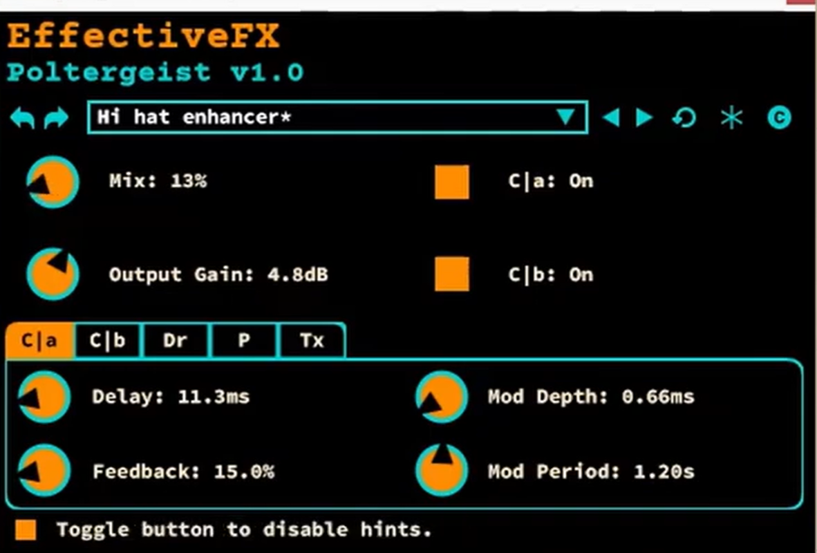 Effective FX Poltergeist